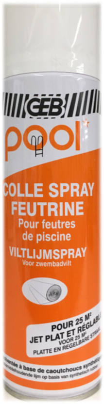 Colle spray feutrine POOL - GEB